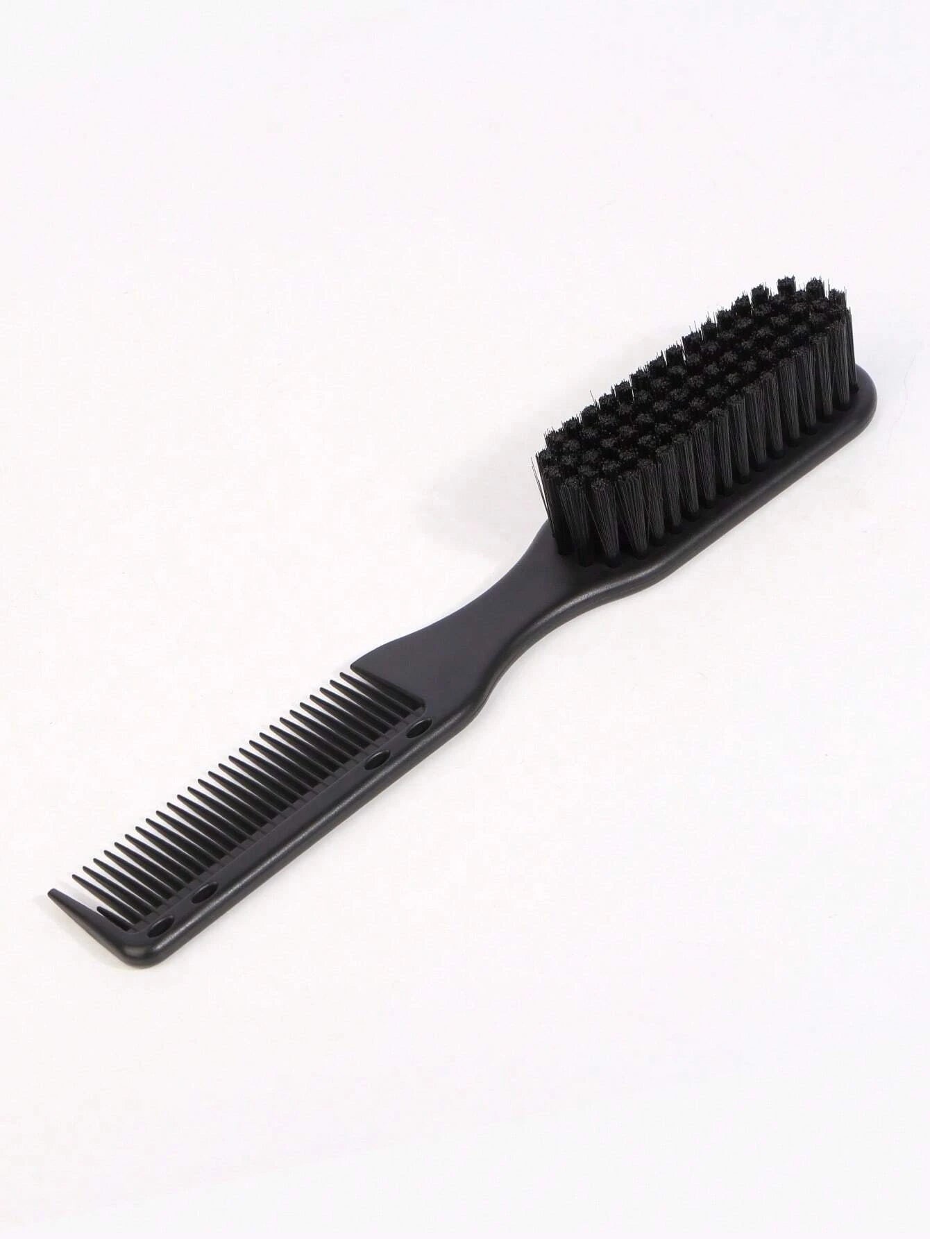 1pc Plastic 2 In 1 Smooth Beard Brush For Men