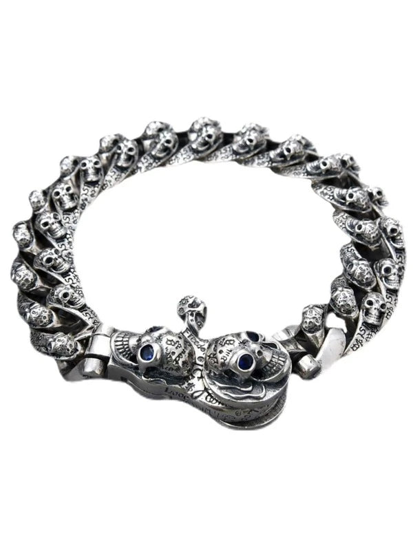 Men Skull Decor Bracelet