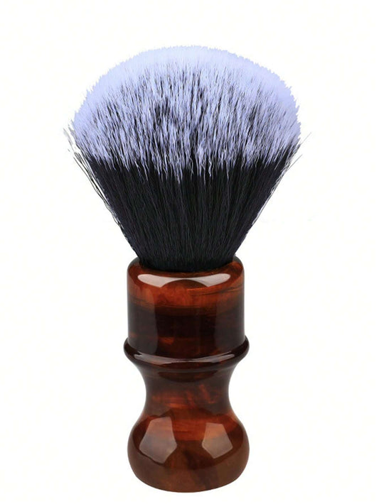 Cleansing Shaving Brush, 1pc Polyresin Safety Grooming Brush For Men