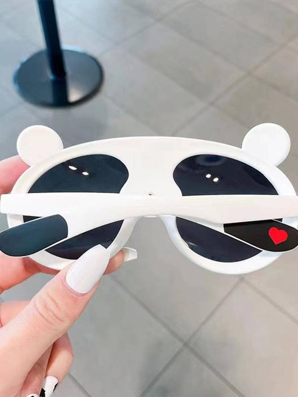 Cartoon Panda Design Fashion Glasses