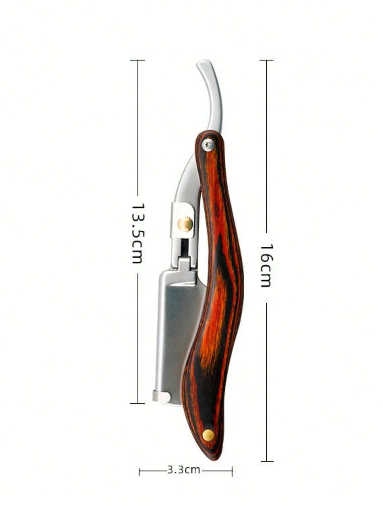 1pc Men Foldable Safety Razor, Manual Razor Without Blade