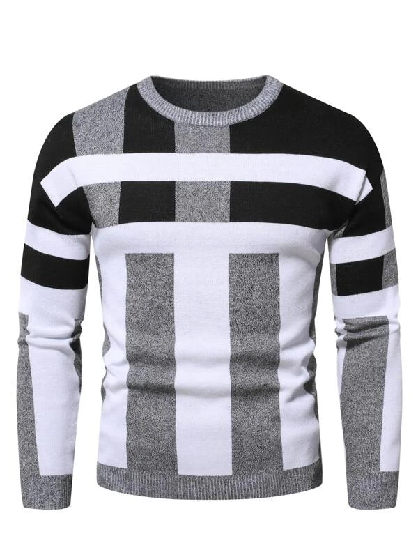 Manfinity LEGND Men Color Block Sweater