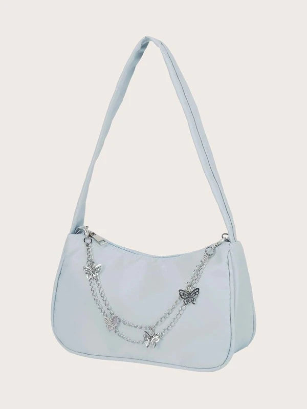 Mini Minimalist Chain Decor Shoulder Bag