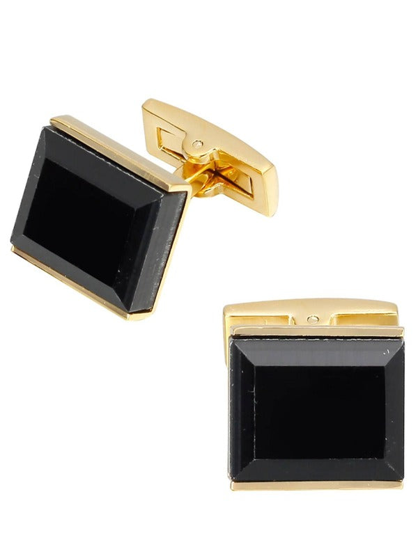 1pair Fashion Square Decor Cufflinks For Men For Gift