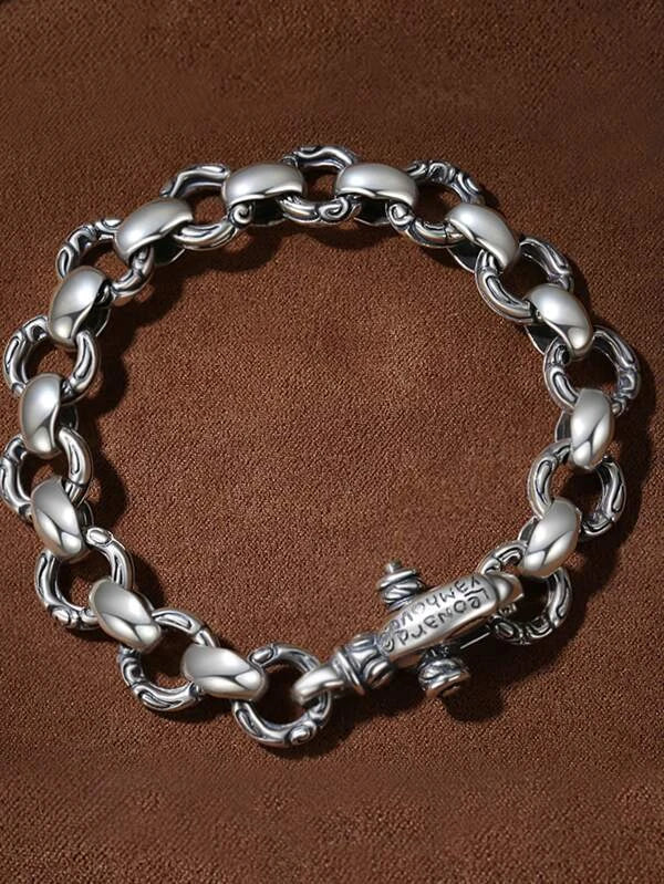 Men Snake Design Bracelet