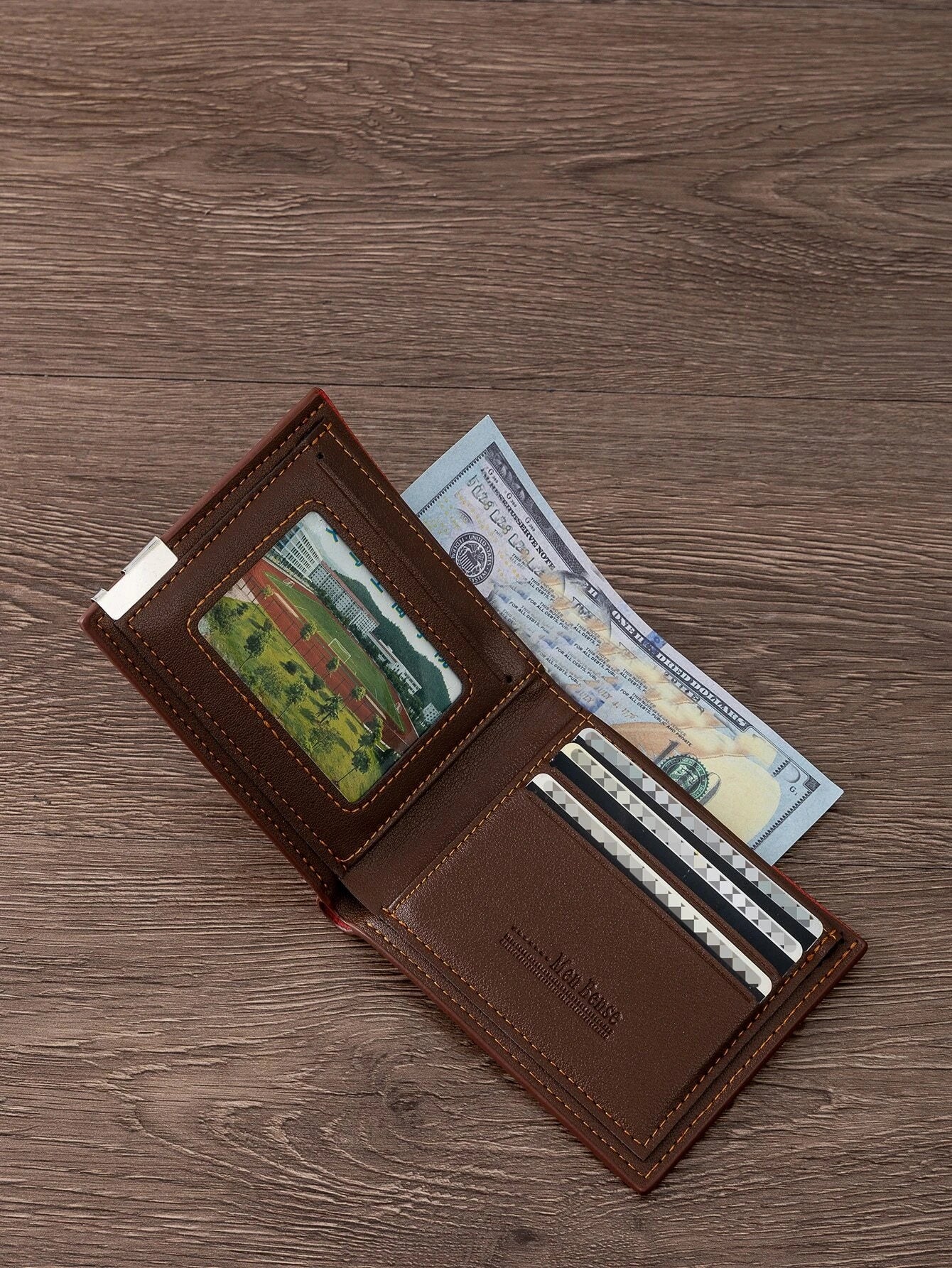 Men Minimalist Fold Small Wallet Multi-Card Card Organizer For Storage Credit Cards