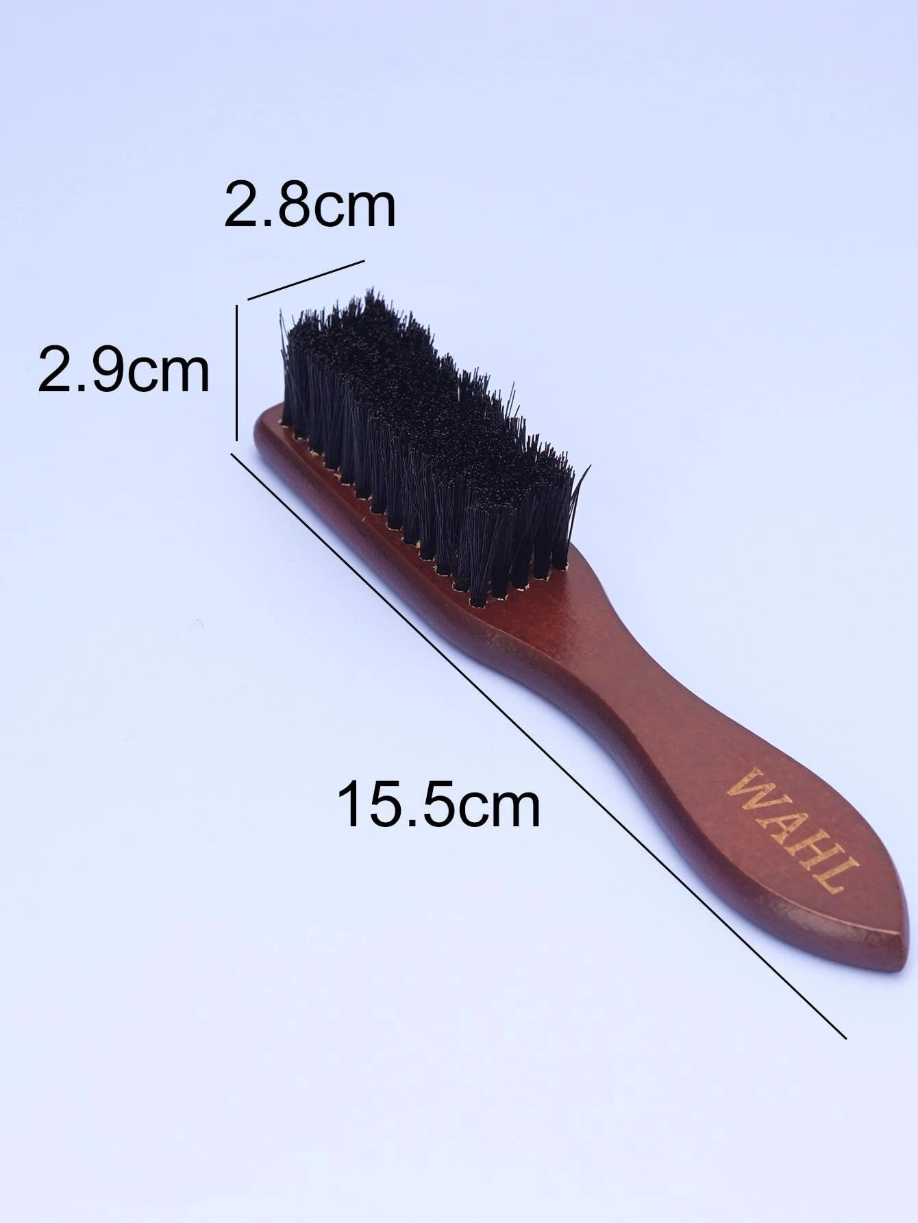 1 Beard Brush Shredded Hair Beard Cleaning Comb Solid Wood Beard Brush Men Oil Head Styling