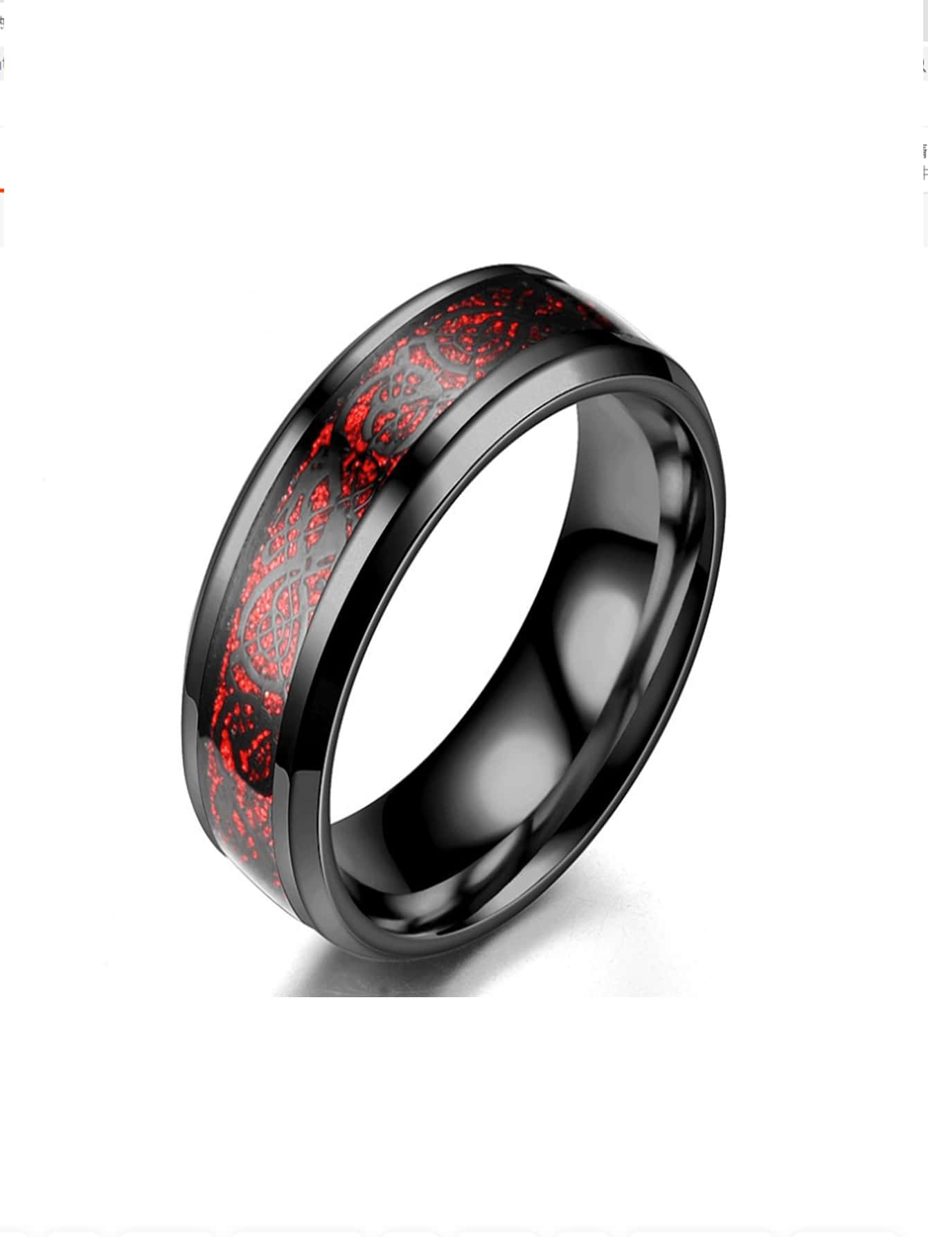 Fashion Graphic Ring For Men For Daily Decoration