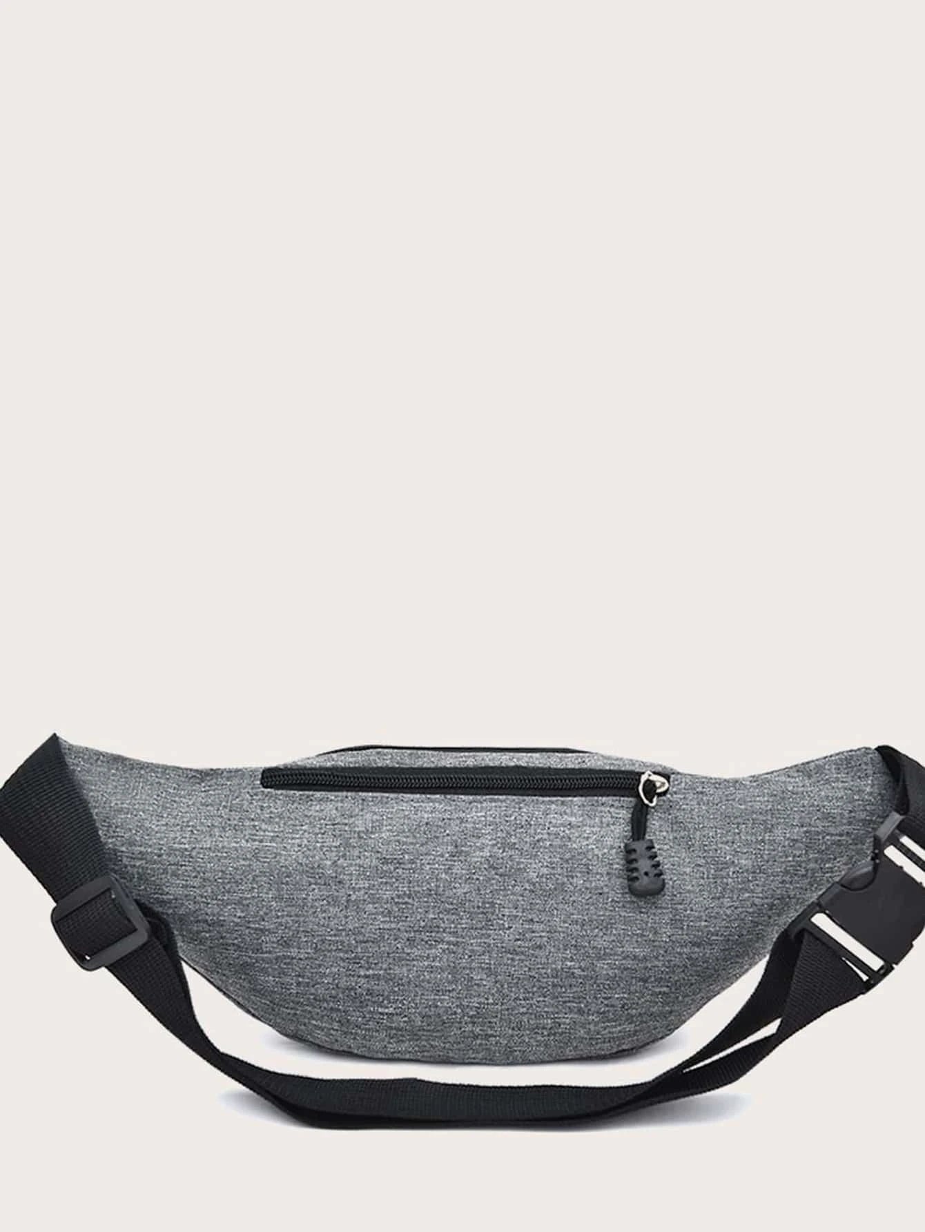 Men Waist Bag Pack, Men's Wallet Purse Casual Large Phone Belt Bag Pouch Women Canvas Travel Motorcycle Bag Fanny Banana Bag