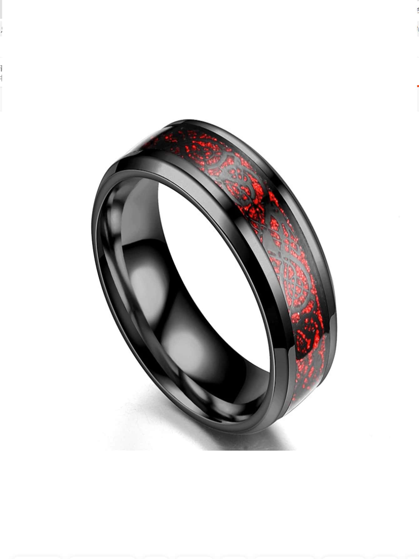 Fashion Graphic Ring For Men For Daily Decoration