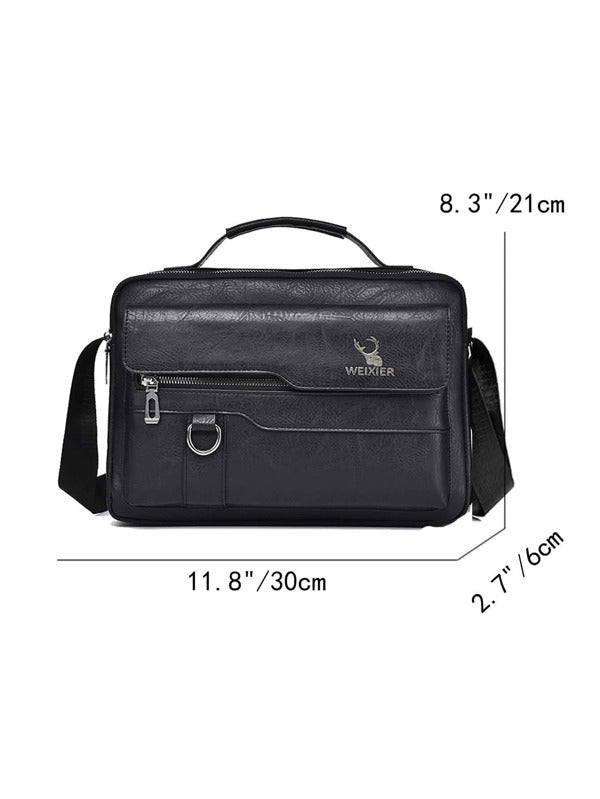 Men Crossbody Bag Handbag Business Briefcase Laptop Large Male Top Handle Shoulder Bag