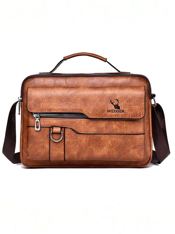 Men Crossbody Bag Handbag Business Briefcase Laptop Large Male Top Handle Shoulder Bag