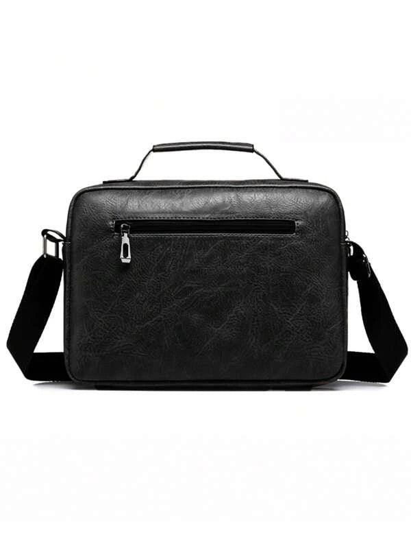 Men Handbag Tote Bag Shoulder Cross Body Bag Retro Briefcase Business Male Top Handle Messenger Bag