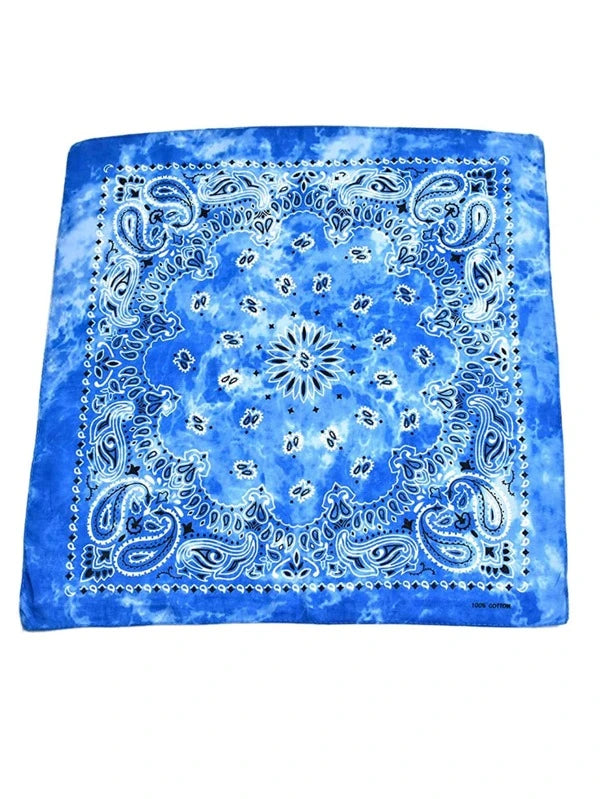 12pcs Men Paisley Print Fashion Bandana