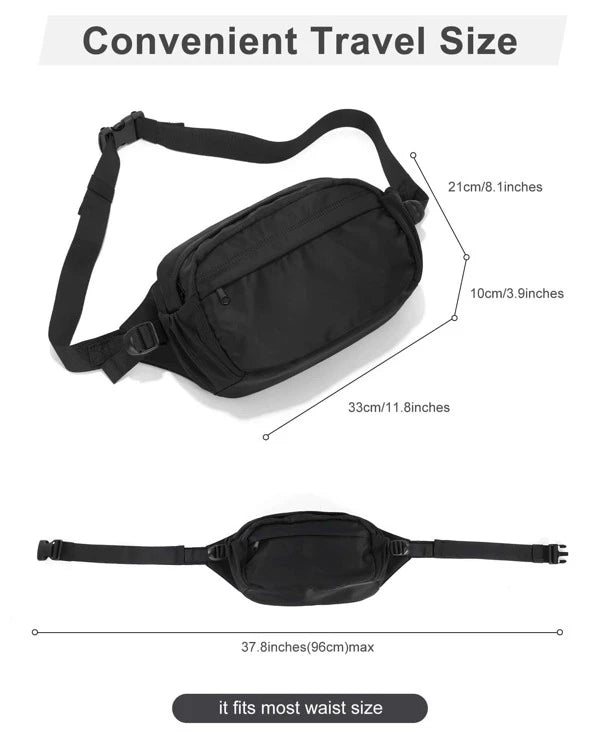 Mini men's chest bag ins trendy cool small bag Japanese casual diagonal cross bag Women's trendy sports shoulder bag Men's bag waist bag One shoulder shoulder shoulder bag suitable for men and women outdoor running