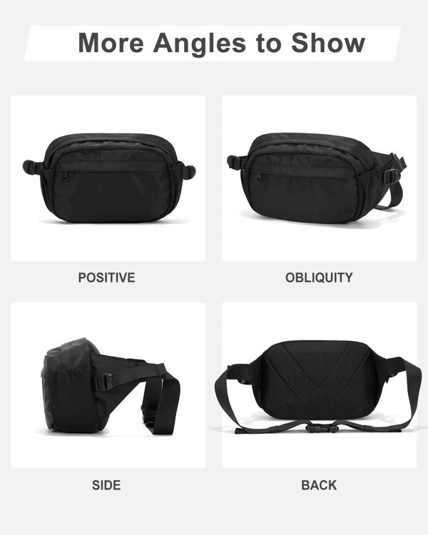 Mini men's chest bag ins trendy cool small bag Japanese casual diagonal cross bag Women's trendy sports shoulder bag Men's bag waist bag One shoulder shoulder shoulder bag suitable for men and women outdoor running