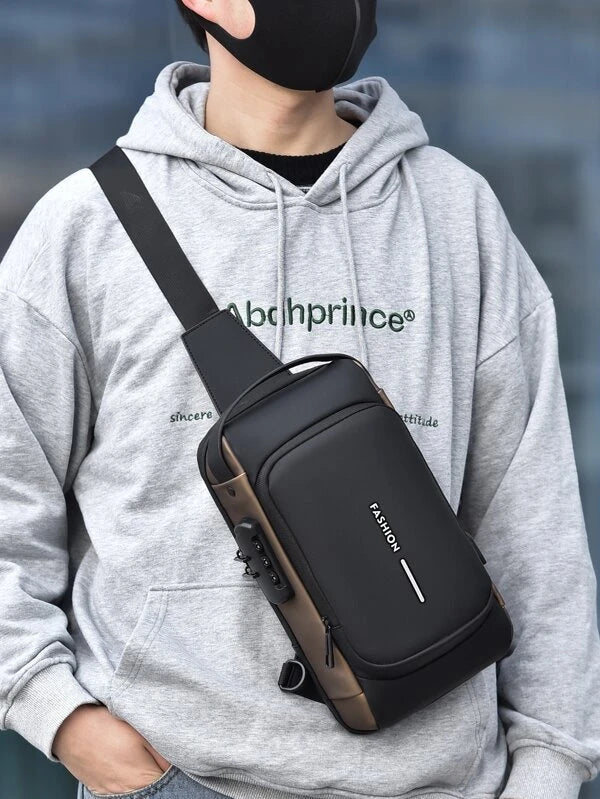 Men's Multi-Sport Anti-Theft Adjustable Shoulder Messenger Bag Chest Bag