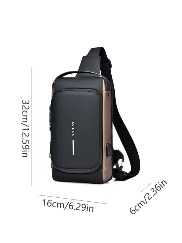 Men's Multi-Sport Anti-Theft Adjustable Shoulder Messenger Bag Chest Bag