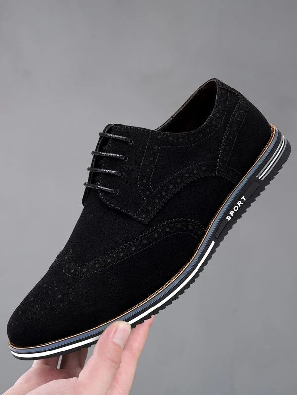 Men Lace-up Front Dress Shoes