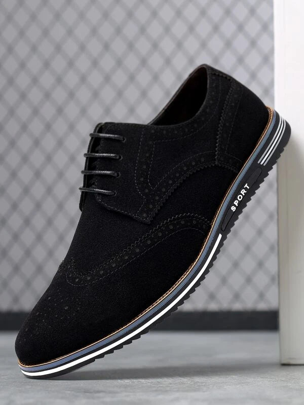 Men Lace-up Front Dress Shoes