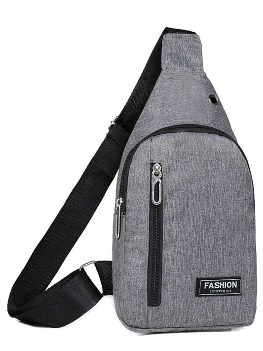 New Tide Bag Fashion Casual Small Backpack Shoulder Crossbody Bag Simple Chest Sling Bag