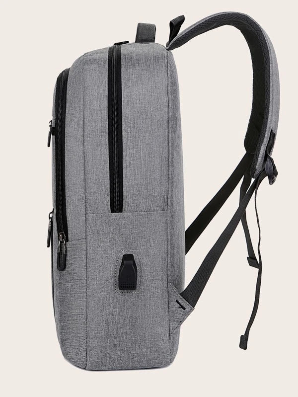 Men USB Charging Port Laptop Backpack