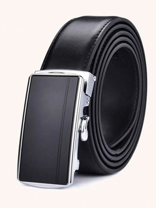 1pc Men Automatic Buckle Casual Belt For Daily Life