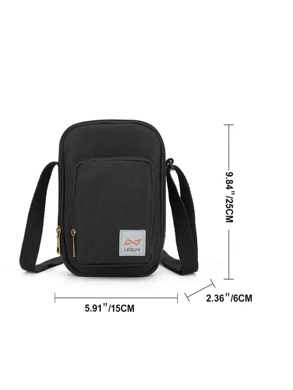 Small satchel men's shoulder bag casual crossbody bag men's small satchel men's sports small backpack mobile phone bag