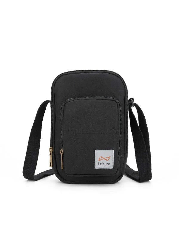 Small satchel men's shoulder bag casual crossbody bag men's small satchel men's sports small backpack mobile phone bag