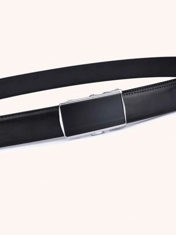 1pc Men Automatic Buckle Casual Belt For Daily Life