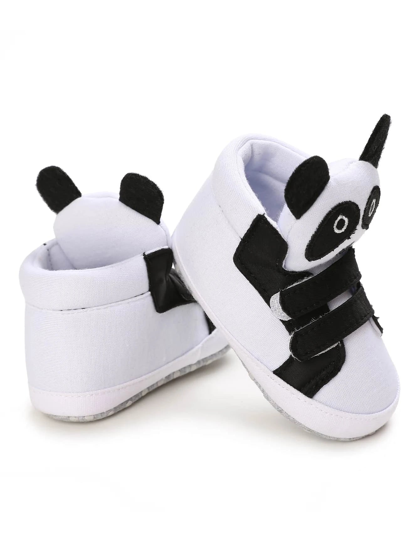 Baby Panda Decor Hook-and-loop Fastener Boots