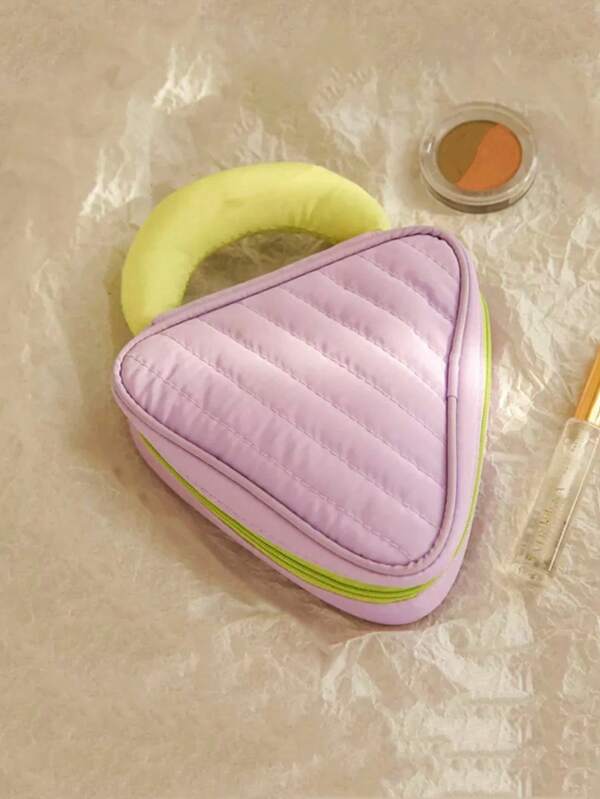 Triangle Shaped Makeup Bag