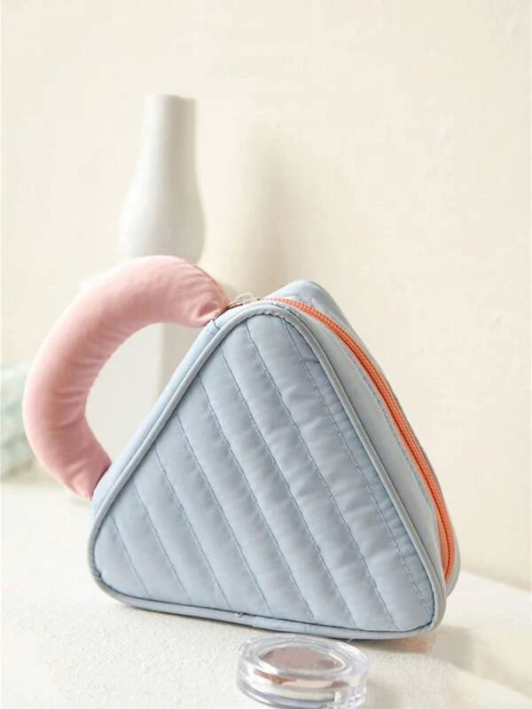 Triangle Shaped Makeup Bag