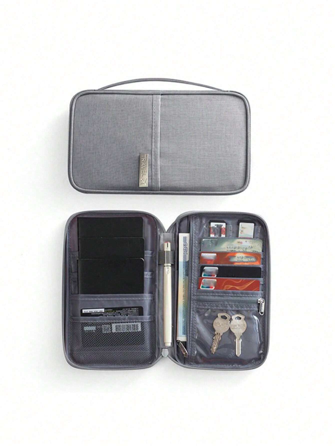 Travel Wallet For Passport Holder Waterproof Document Case Organizer Travel Accessories Cover