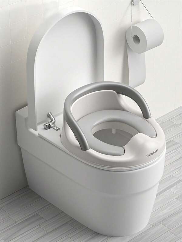 1pc Baby Letter Graphic Toilet Seat