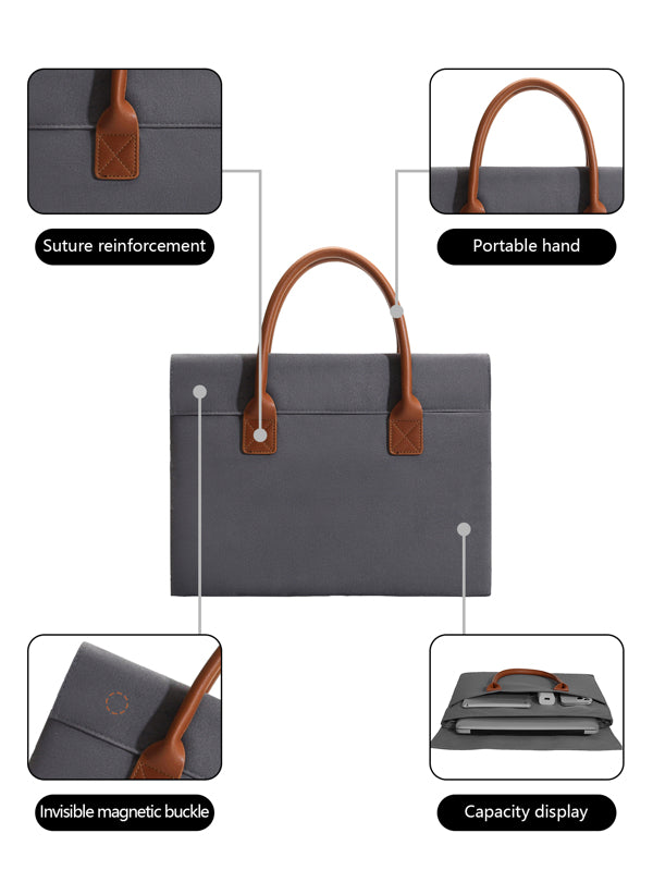 Business Multi-compartment Briefcase