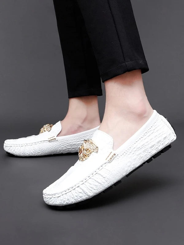 New Arrivals Men's Slip-on Penny Loafers, Outdoor All Seasons Lightweight Casual Dress Shoes, Trendy Big Size Shoes