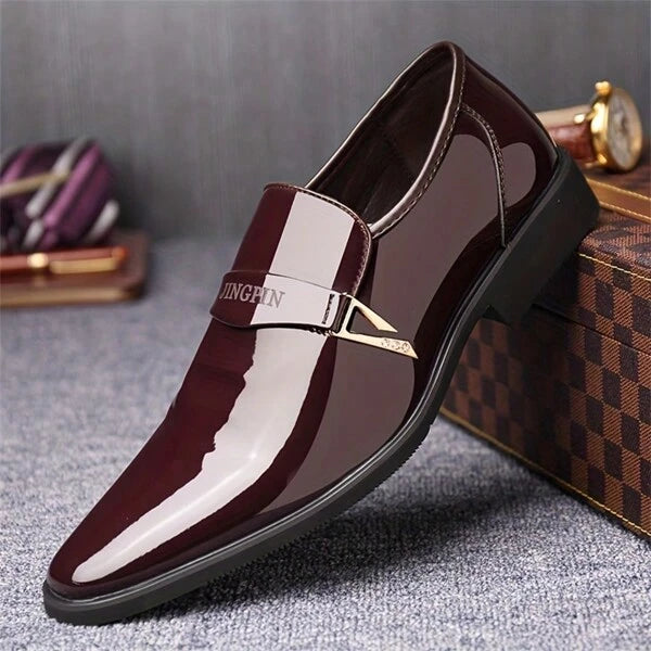 1pair Fashionable Casual Men's Dress Shoes