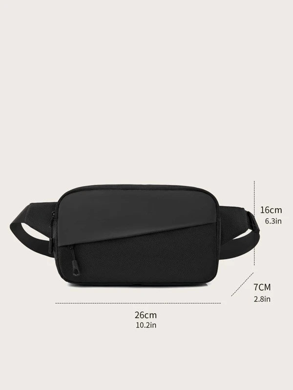 Men Minimalist Waist Bag Chest Bag, Gift For Father