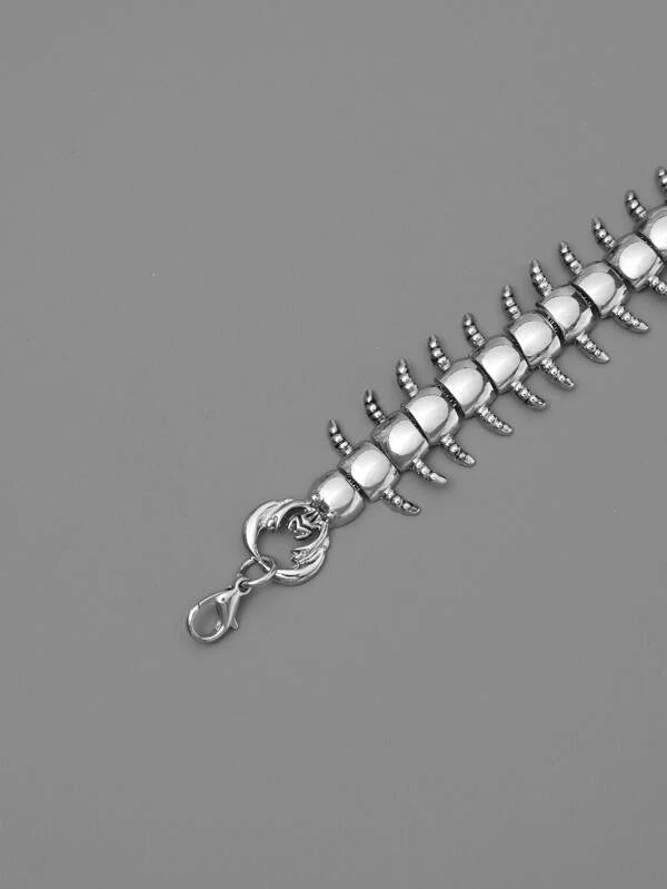 Men Centipede Design Bracelet