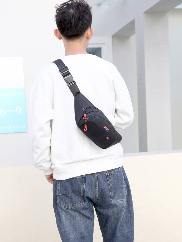 Chest bag new fashion single shoulder bag outdoor backpack cycling waist bag sports leisure messenger bag