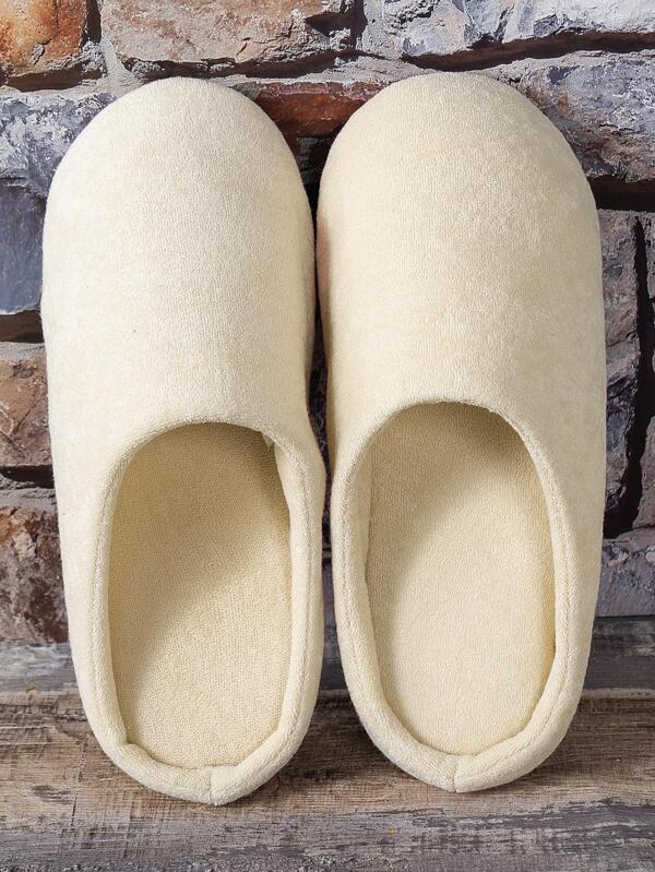 Men Minimalist Bedroom Slippers, Fashion Indoor Slippers