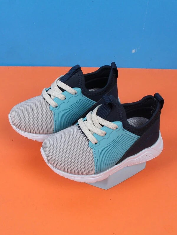 Baby Hollow Out Lace Up Sneakers For Outdoor