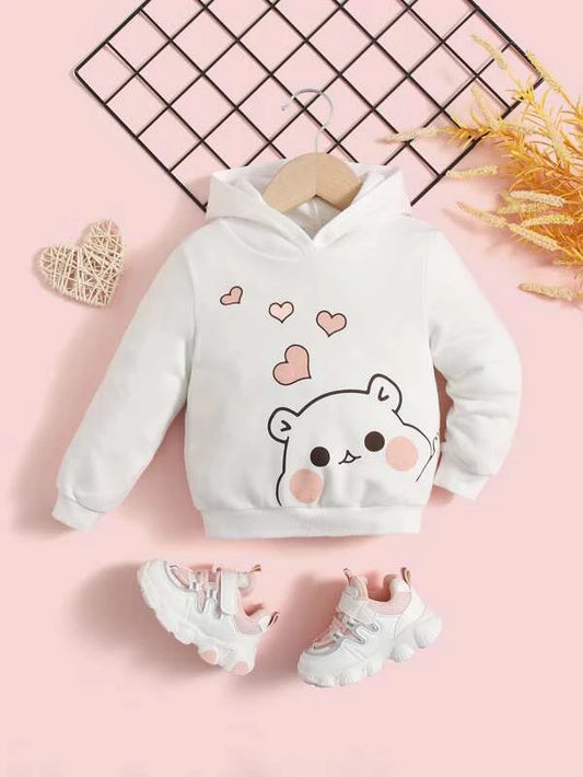 SHEIN Baby Cartoon Graphic Hoodie