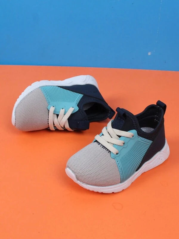 Baby Hollow Out Lace Up Sneakers For Outdoor