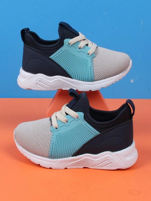 Baby Hollow Out Lace Up Sneakers For Outdoor