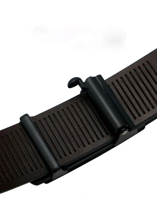 Men Geometric Buckle Belt