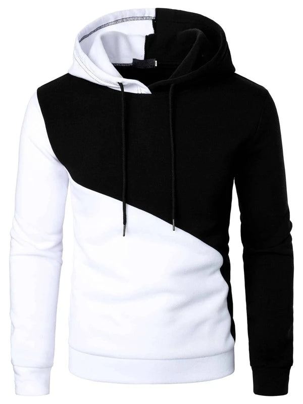 Manfinity Homme Men Two Tone Drawstring Hoodie