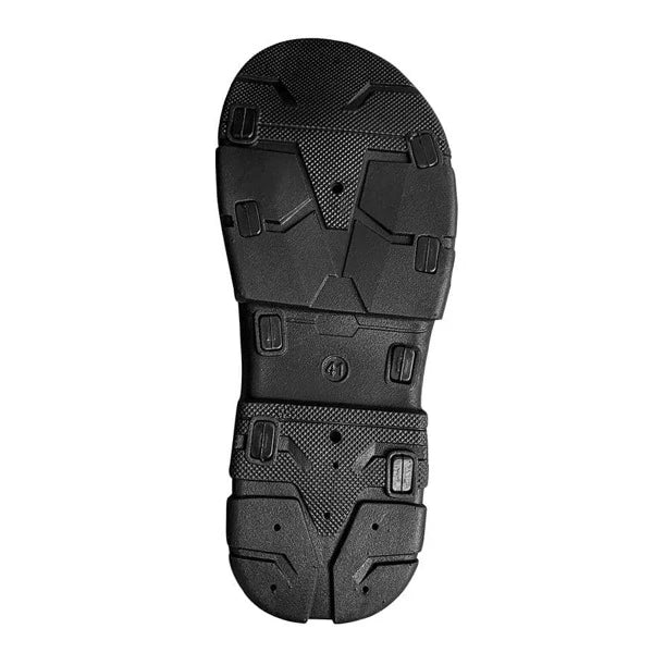 Men Breathable Letter Graphic Release Buckle Decor Sports Sandals, Sporty Fabric Sandals For Summer