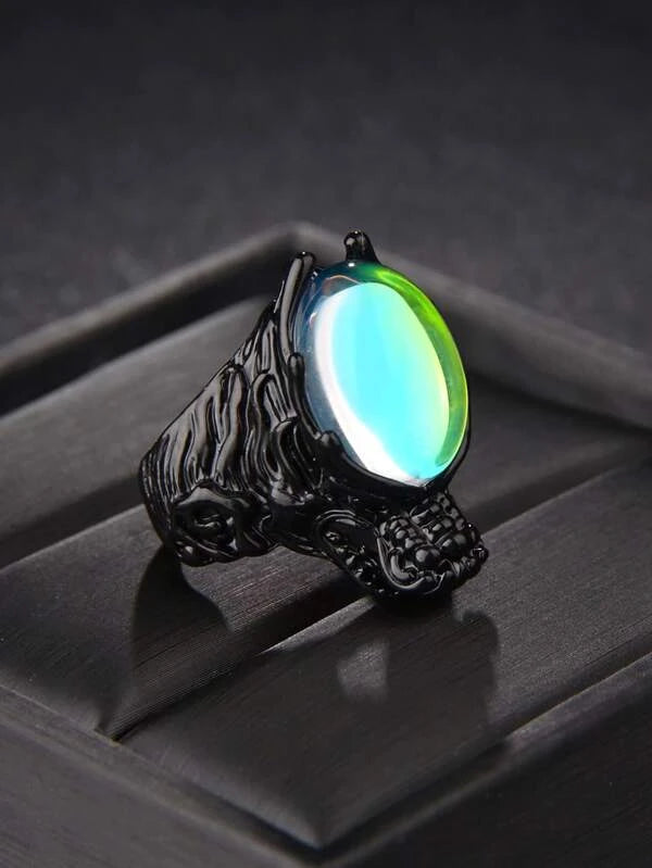 Men Dragon Design Ring